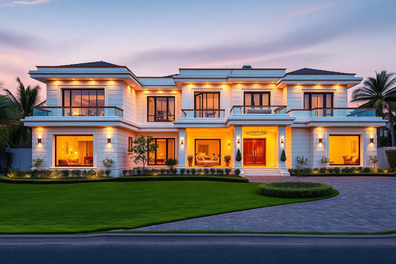 Riverfront Luxury Villa on Chhatikara Road